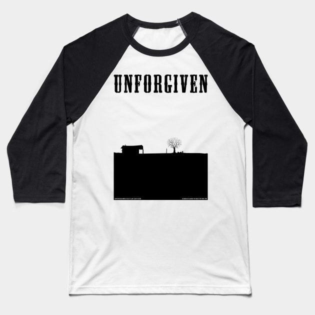 Unforgiven Baseball T-Shirt by gimbri